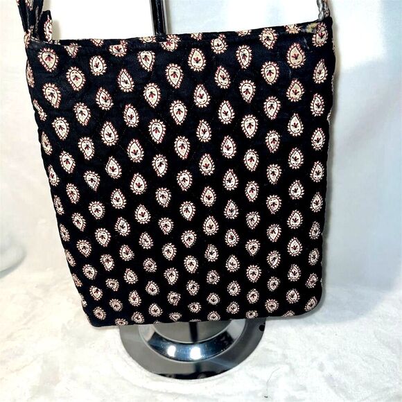 Vera Bradley Hipster Bramble Retired Pattern Crossbody Shoulder Bag Purse - Picture 4 of 9